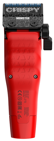 Monster Clippers Avenger Tondeuse Red - Tondeuse Shop
