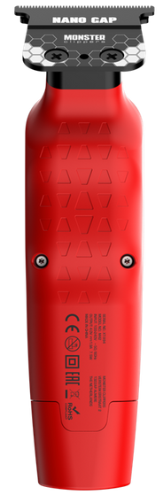 Monster Clippers Avenger Trimmer Red - Tondeuse Shop