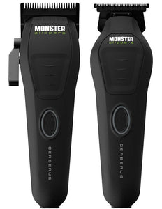Monster Clippers Cerberus - Vector Motor Voordeelset (Tondeuse+Trimmer) - Tondeuse Shop