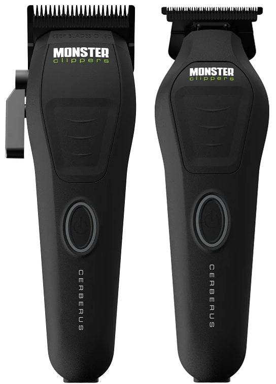 Monster Clippers Cerberus - Vector Motor Voordeelset (Tondeuse+Trimmer)