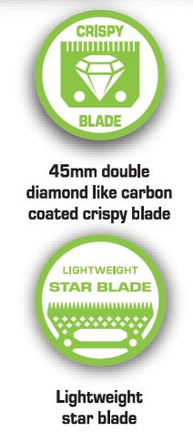 Monster Clippers Crispy + Star Blade Snijmes - Tondeuse Shop