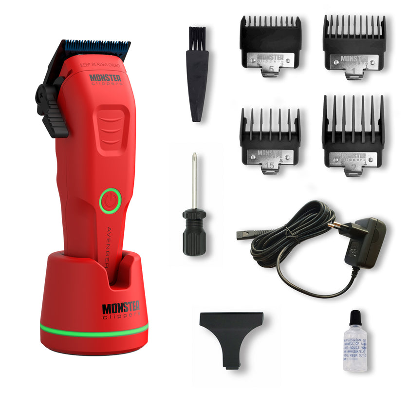 Monster Clippers Avenger Tondeuse Red - Tondeuse Shop