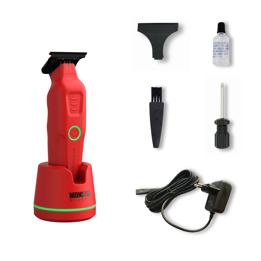 Monster Clippers Avenger Trimmer Red - Tondeuse Shop