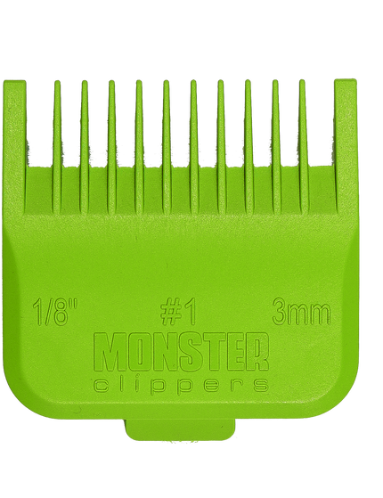 Monster Clippers Premium Dubbel Magnetische Opzetkammen Groen - Tondeuse Shop
