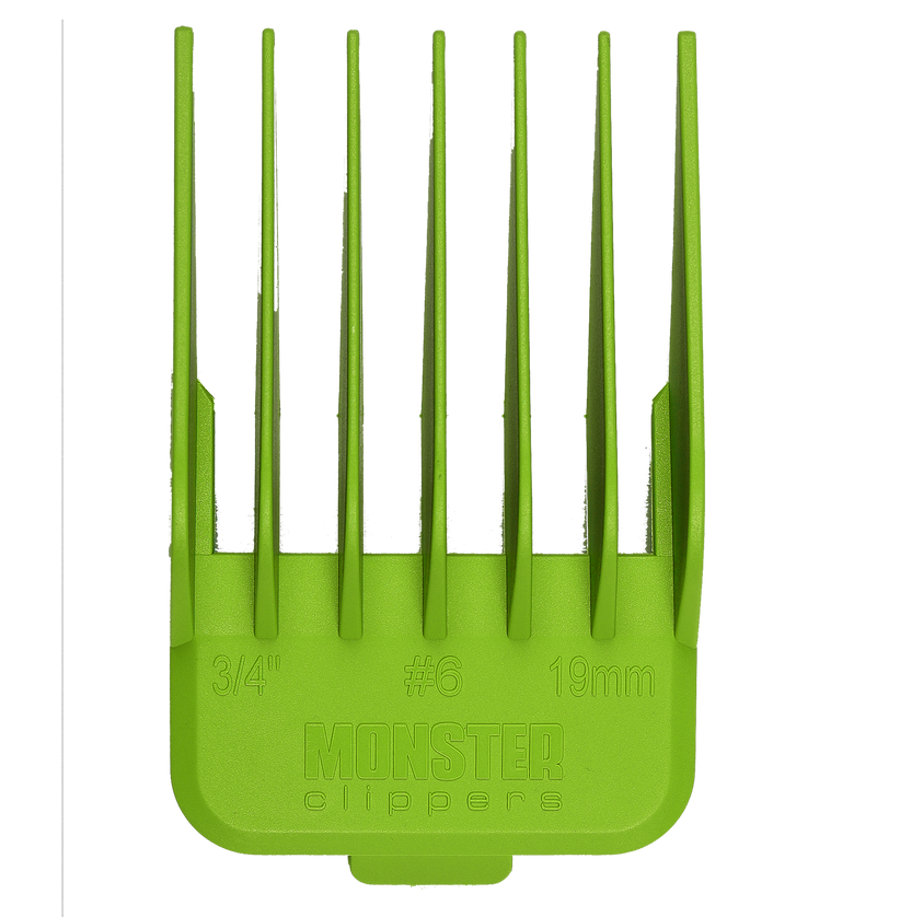 Monster Clippers Premium Dubbel Magnetische Opzetkammen Groen - Tondeuse Shop