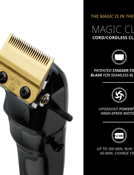 Wahl Magic Clip Cordless – Zwarte Limited Edition