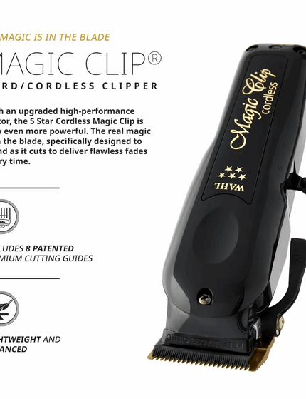 Wahl Magic Clip Cordless – Zwarte Limited Edition