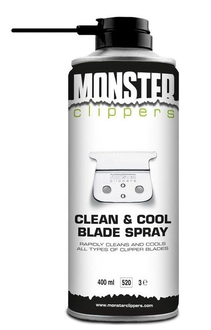 Monster Clippers Clean & Cool Blade Spray (400ml)
