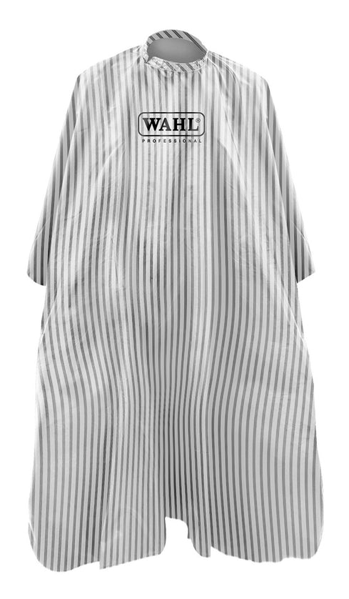 Barber Cape Pinstripe Wit